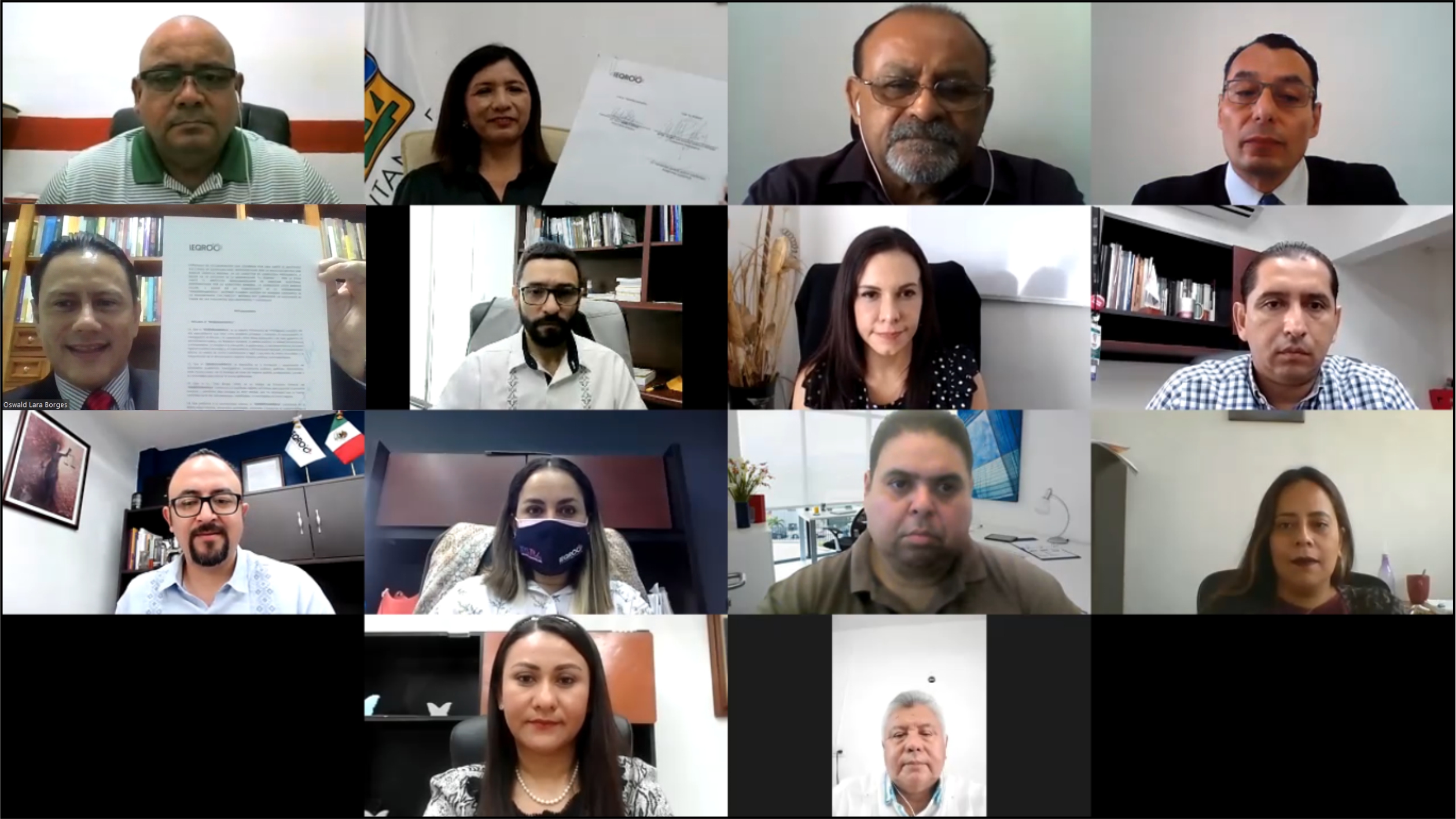 Firma de Convenio General de Colaboración con el IEQROO