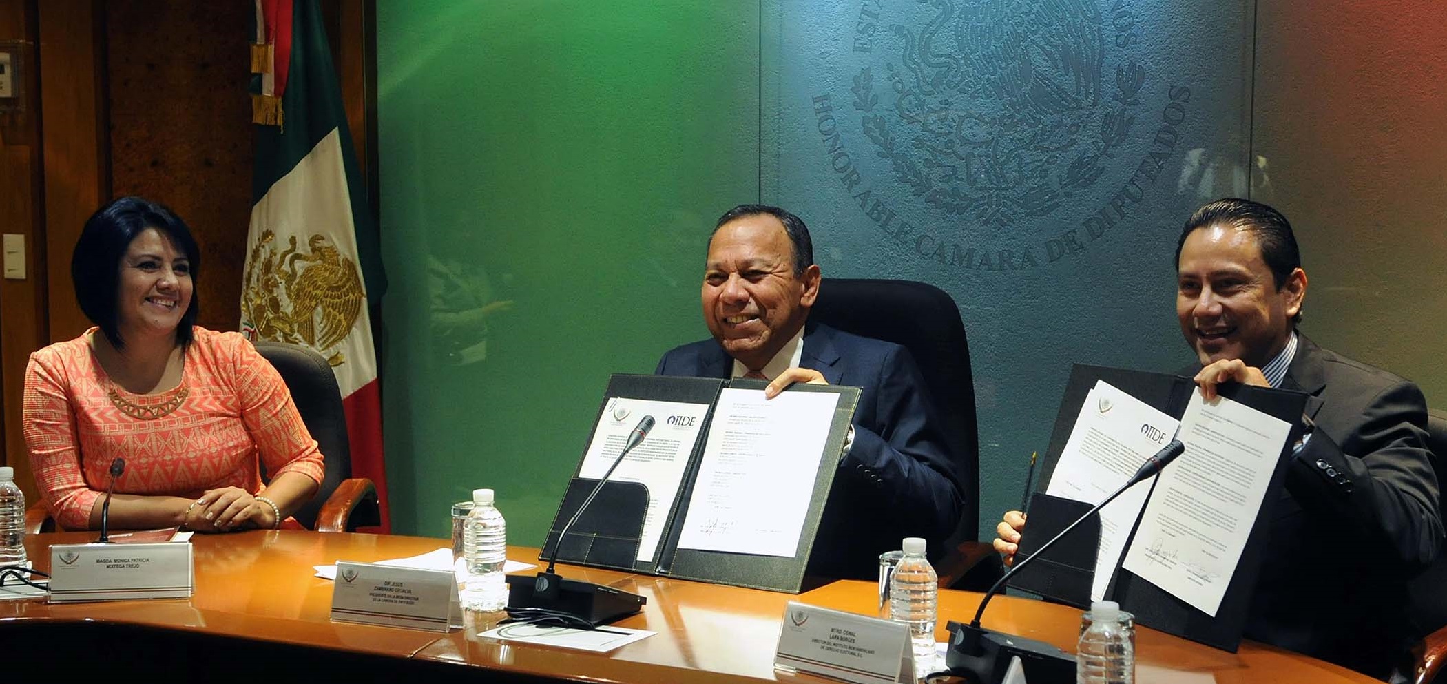 Firma de Convenio de Colaboración con la Cámara de Diputados